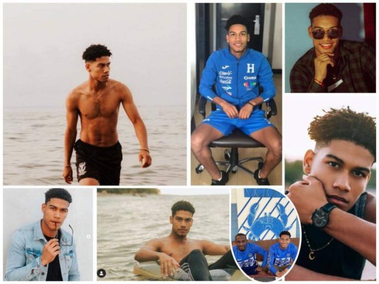 Modelo y cautivador en Instagram: la otra faceta de Carlos Palacios Jr, el hijo de 'Calolo' y jugador del Victoria