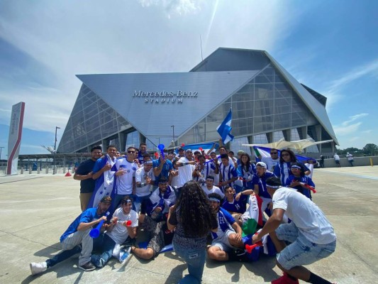 Catrachos y aztecas en armonía: Ambientazo previo al duelo amistoso entre Honduras-México en Atlanta