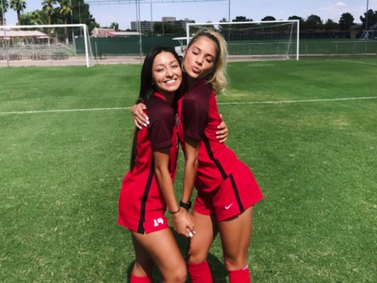 Paige Almendariz, la futbolista estadounidense que cautiva Instagram con su belleza