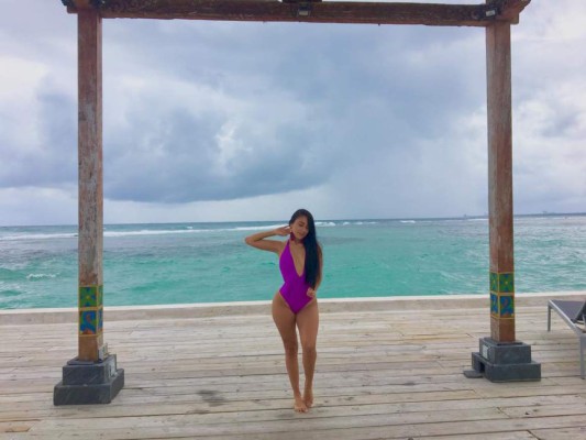 Steph González, la guapa modelo aficionada al equipo de Garrido y Rojas