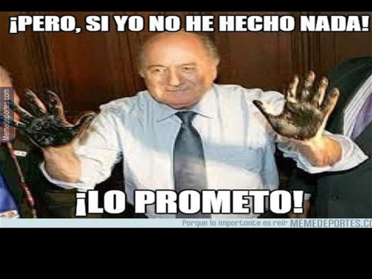 Los mejores memes que dejó la investigación a Joseph Blatter