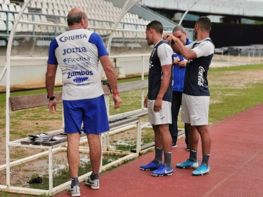 Así han sido los primeros entrenamientos de Honduras en Puerto España