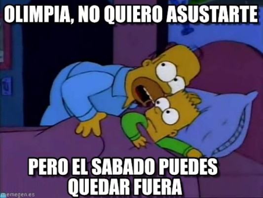 Los mejores memes que dejó el Olimpia-Motagua por las semis en Honduras