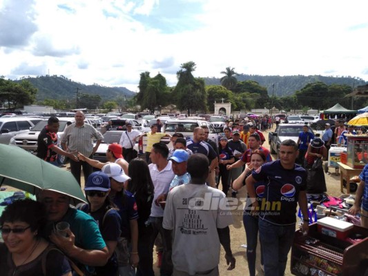 Motagua desata la locura en su visita a Danlí para enfrentar a Real de Minas