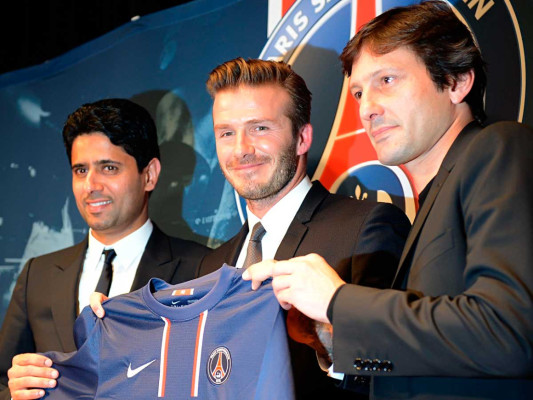 David Beckham ficha por Paris Saint Germain
