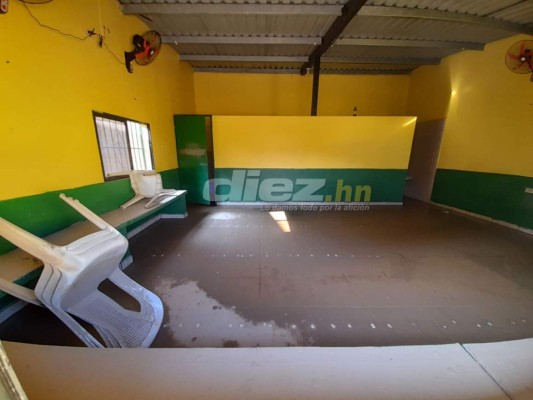 Las imágenes del estadio Humberto Micheletti de El Progreso tras el devastador paso de Eta