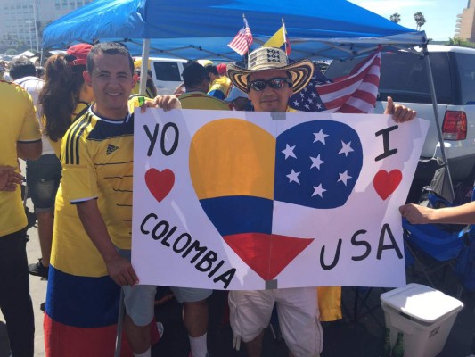 ¡Espectacular ambiente! previo al arranque de la Copa América Centenario