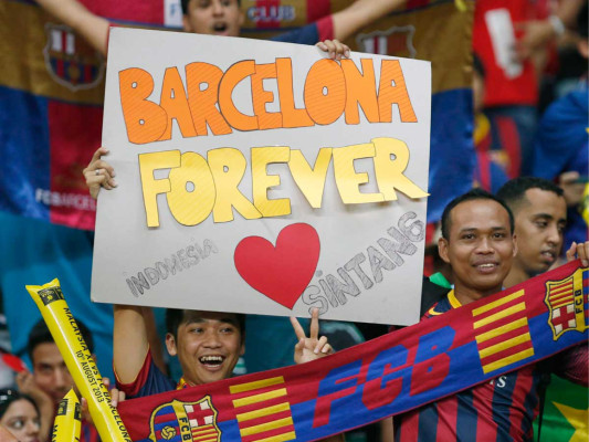 1-3. El Barcelona sudó para vencer al Malaysia XI.