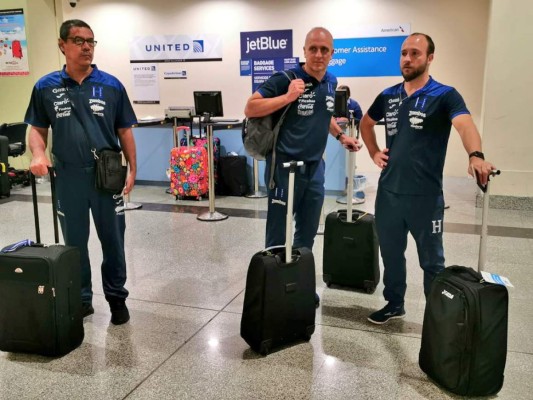 Así han sido los primeros entrenamientos de Honduras en Puerto España