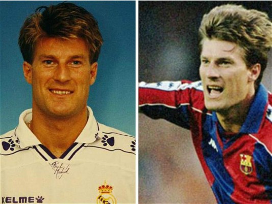 Futbolistas que vistieron la camiseta de Real Madrid y de Barcelona