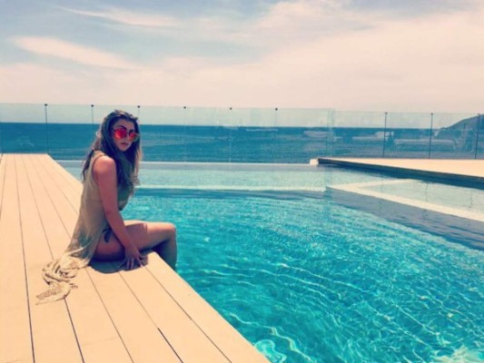 Así es Abigail Clarke, la espectacular novia de Floyd Mayweather