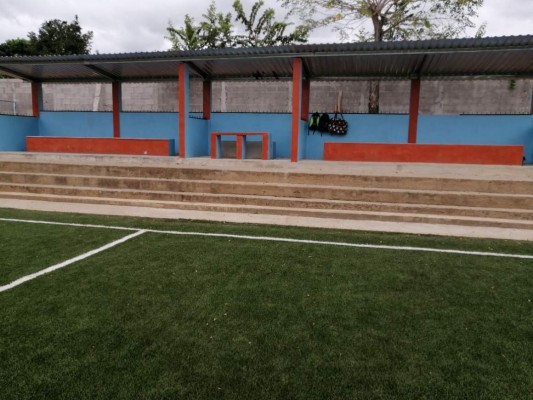 Inauguran un bonito estadio en el municipio de El Porvenir, Francisco Morazán