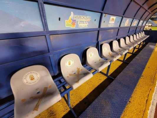 Real España - Olimpia: Las fotos de un estadio vacío y con un protocolo de bioseguridad bien montado