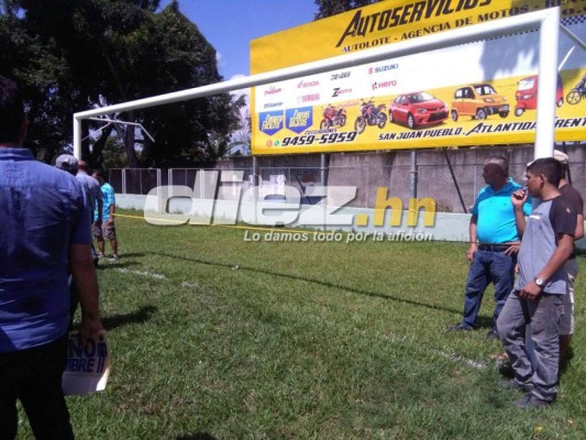 Así es el estadio de San Juan Pueblo donde Vida jugará contra Juticalpa