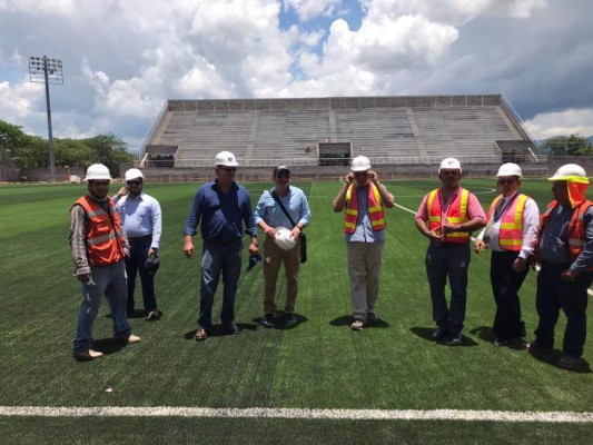 ¡CASI LISTO! Así luce estadio que inaugurarán Olimpia-Motagua en Choluteca