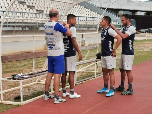 Así han sido los primeros entrenamientos de Honduras en Puerto España