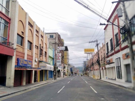 Las sorprendentes imágenes del centro de San Pedro Sula: Limpia y ordenada