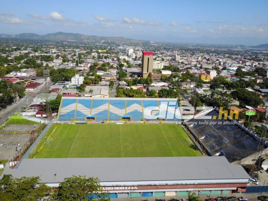 Así avanzan trabajos de remodelación de estadio Morazán para eliminatoria