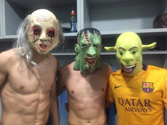 FOTOS: Los deportistas presumen sus disfraces el día de Halloween