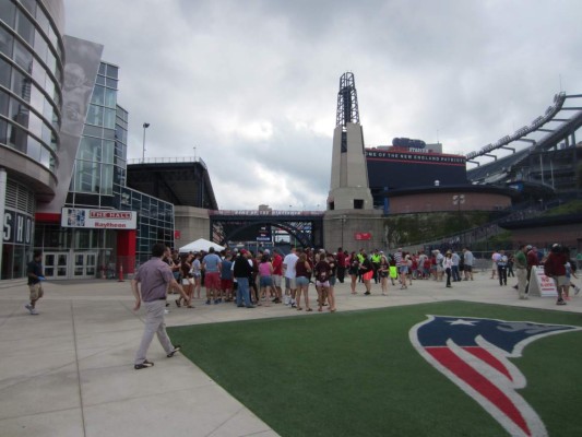 Así es el enorme Gillette Stadium, casa de los Patriots