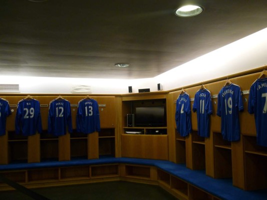 Los vestuarios más sorprendentes de grandes equipos por el mundo
