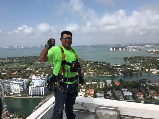 Así es la nueva vida de Gaspar Molina en EEUU, ex árbitro de Honduras