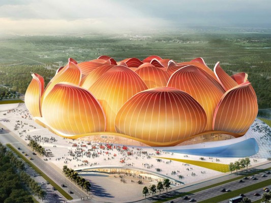 ¡Más grande que el Camp Nou! Inició la construcción del estadio para 100 mil personas en China&nbsp;&nbsp;