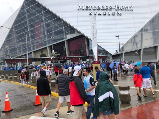 Juego de las Estrellas: Hondureños ponen el ambiente en el Mercedes-Benz Stadium