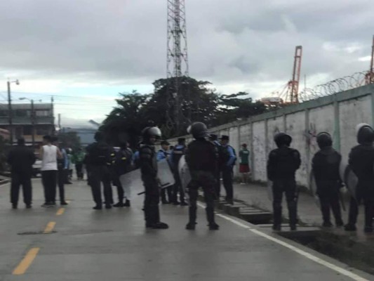 A barrer calles mandan a aficionados de Marathón detenidos por disturbios en Puerto Cortés