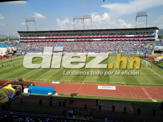 ¡NO HUBO LLENAZO! Afición no llenó el Olímpico para el Honduras-EEUU