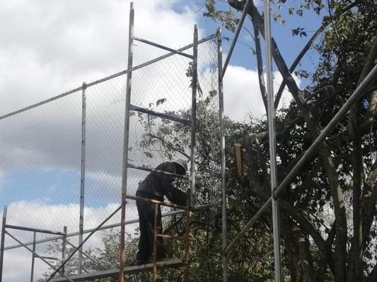 Fotos: Así marchan los trabajos de construcción del estadio de béisbol Mauricio Dubón en Juticalpa