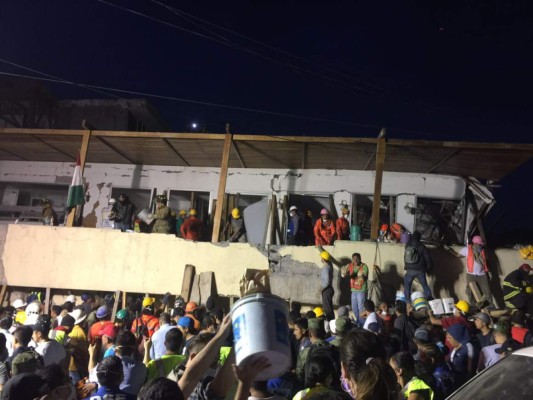 Las imágenes conmovedoras e impactantes del sismo que sacudió a México&nbsp;&nbsp;