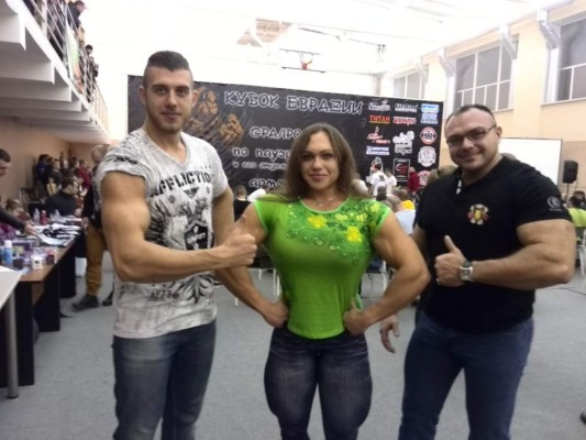 Natalya Trukhina, la rusa que bate récord en fisicoculturismo