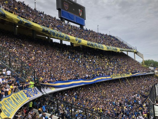 ¡Espectacular! El llenazo en La Bombonera para la final entre Boca Juniors y River Plate