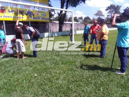 Así es el estadio de San Juan Pueblo donde Vida jugará contra Juticalpa