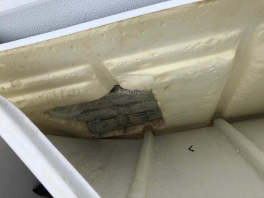 Informe especial: Así trasladaban más de $150 mil en una hielera en Honduras