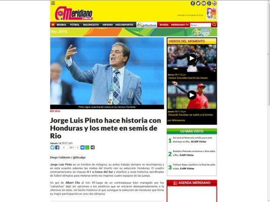 Prensa internacional destaca histórico pase de Honduras: 'De no creer'