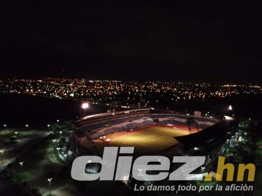 ¡ESPECTACULAR! Así luce el estadio Olímpico previo al Honduras-EUA