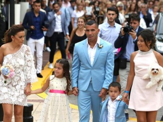 ¡IMPRESIONANTE! Así fue la espectacular y millonaria boda de Carlos Tévez