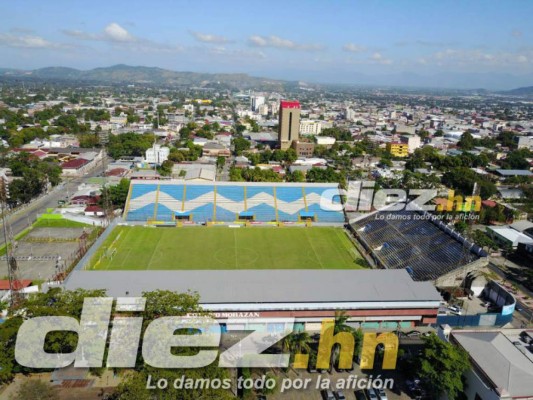 Una belleza: Así son las nuevas mejoras que realizan al estadio Morazán