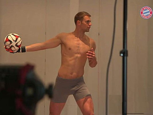 Los futbolistas que decidieron posar en calzoncillos