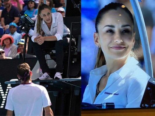 Marijana Veljovic, la jueza que discutió con el tenista Roger Federer y se hizo viral