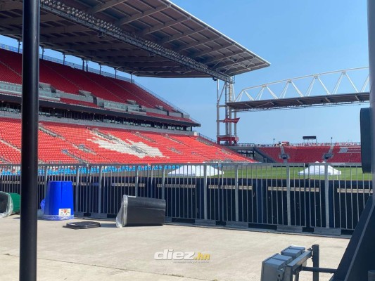 Así es el BMO Field, el estadio donde Honduras buscará vencer a Canadá por las eliminatorias de Qatar 2022