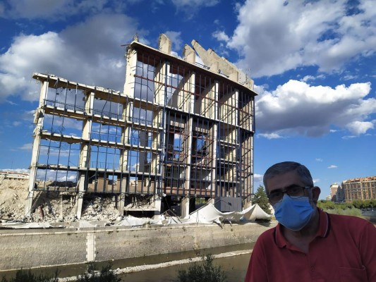 Finaliza la demolición del Vicente Calderón: así luce ahora tras el derribo de la última grada