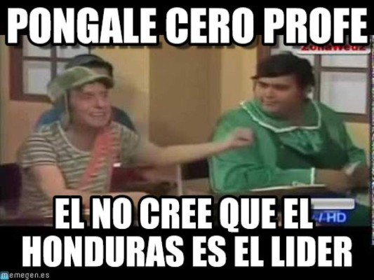 Los mejores memes que nos dejó la jornada 14 de la Liga Nacional de Honduras