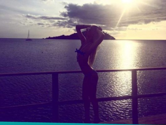 Las lujosas vacaciones de Maxi López y su tremenda novia sueca