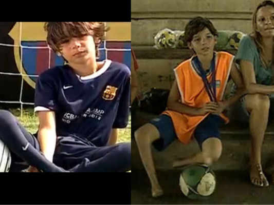 Gabriel, el niño sin pies que quiere ser Messi