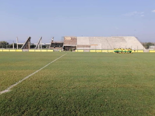 Parrillas One muestra avances en su estadio; van por la segunda gradería&nbsp;&nbsp;&nbsp;