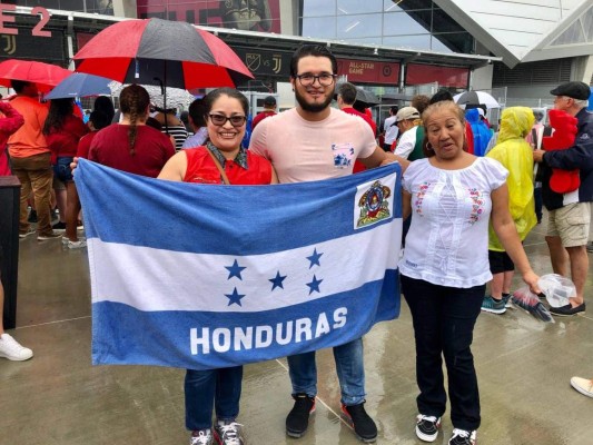 Juego de las Estrellas: Hondureños ponen el ambiente en el Mercedes-Benz Stadium