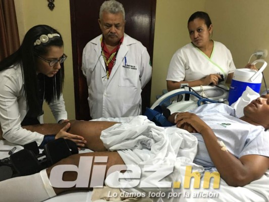 Así se recuperó Garrido de la lesión por la que le hubiesen cortado la pierna